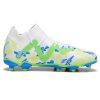 Kids PUMA Football Boots | Puma Future Match Neymar Jr Kids Football Boots White/Blue