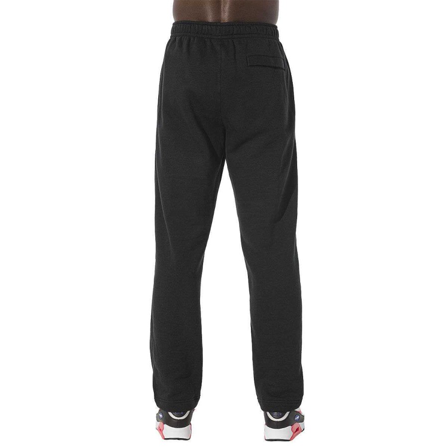 Men Nike Track Pants | Nike Mens Sportswear Club Fleece Track Pants Black