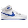 Kids Nike Sneakers | Nike Court Borough Mid 2 Gs Kids Casual Shoes White/Blue