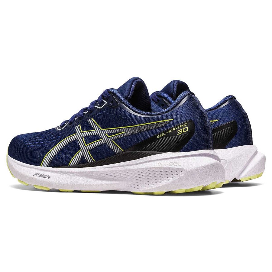 Kids Asics Running | Asics Gel Kayano 30 Gs Kids Running Shoes Blue/Yellow