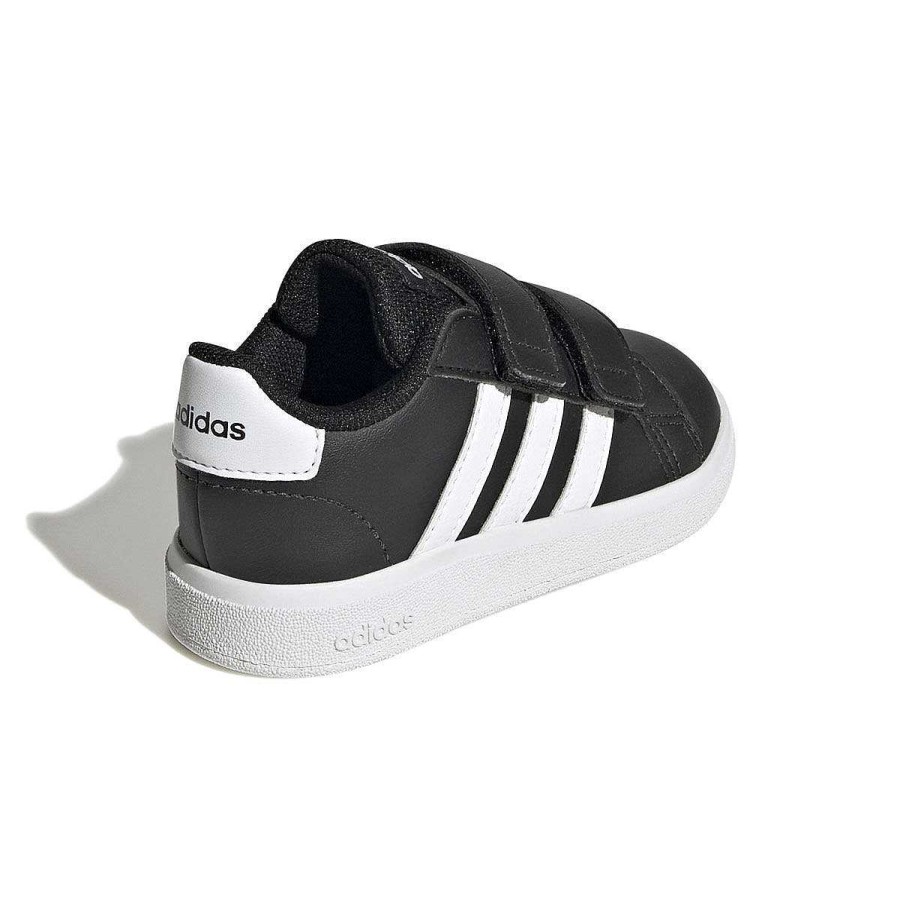 Kids adidas Boys Shoes | Adidas Grand Court 2.0 Toddlers Shoes Black/White