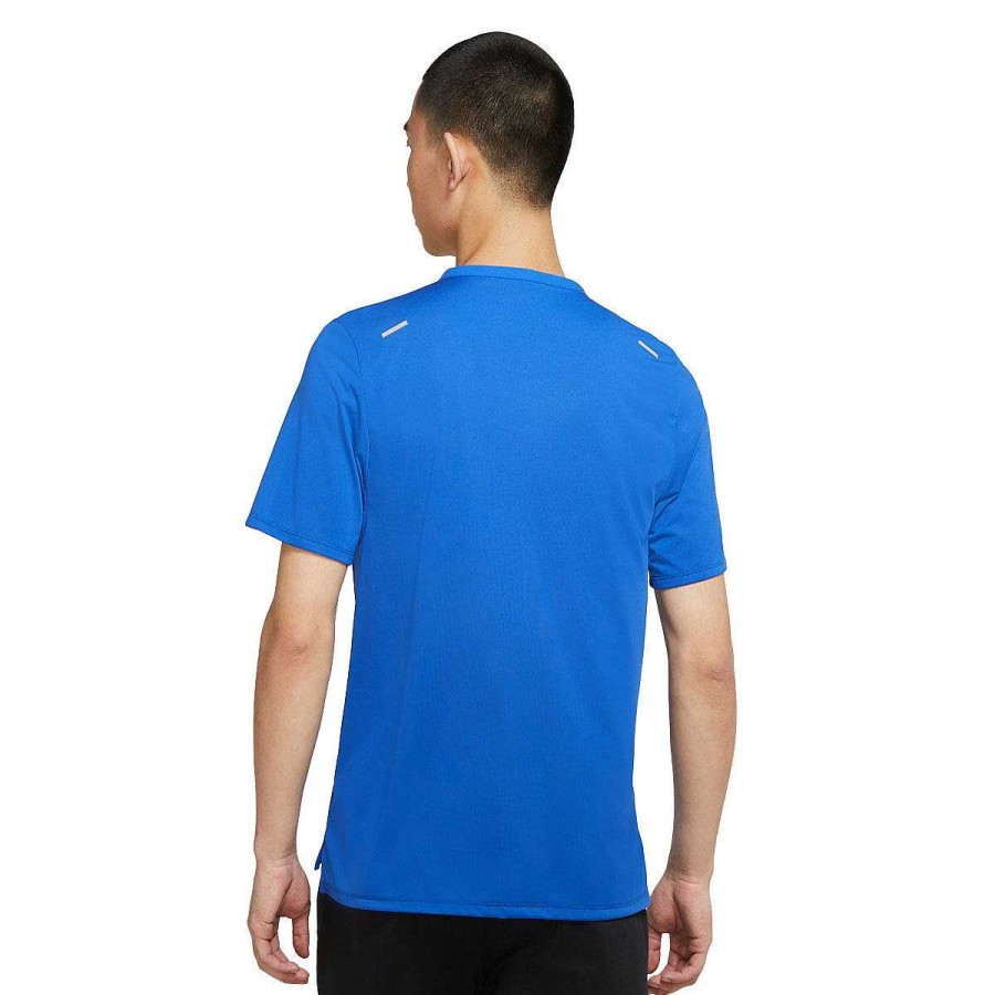 Men Nike Training | Nike Mens Dri-Fit Rise 365 Tee Blue