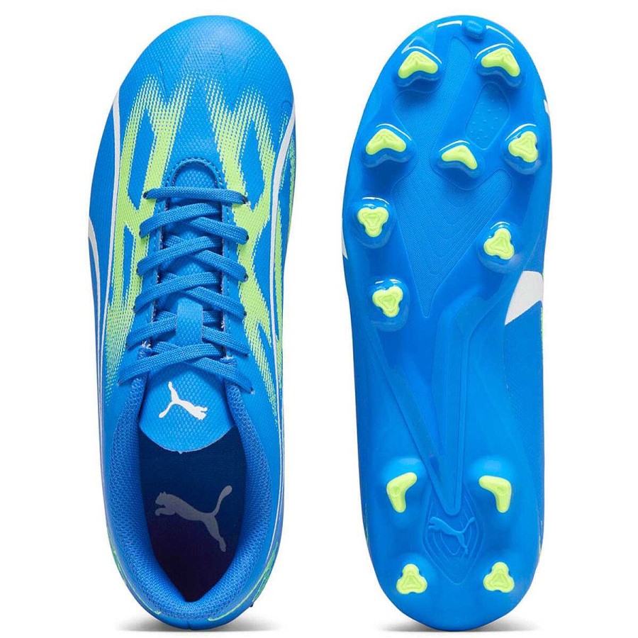 Kids PUMA Football Boots | Puma Ultra Play Kids Football Boots Blue