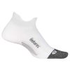 Men Feetures Socks | Feetures Elite Cushion No Show Tab Socks White