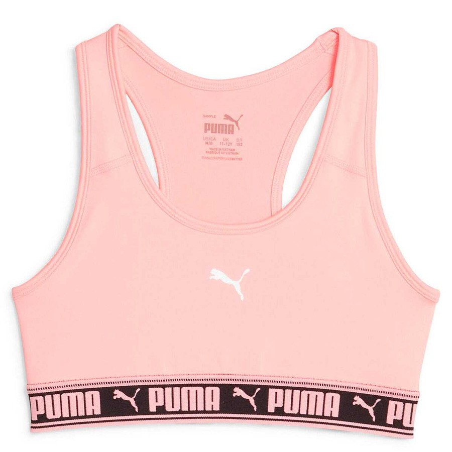 Kids PUMA Bras & Crops | Puma Girls Strong Sports Bra Pink