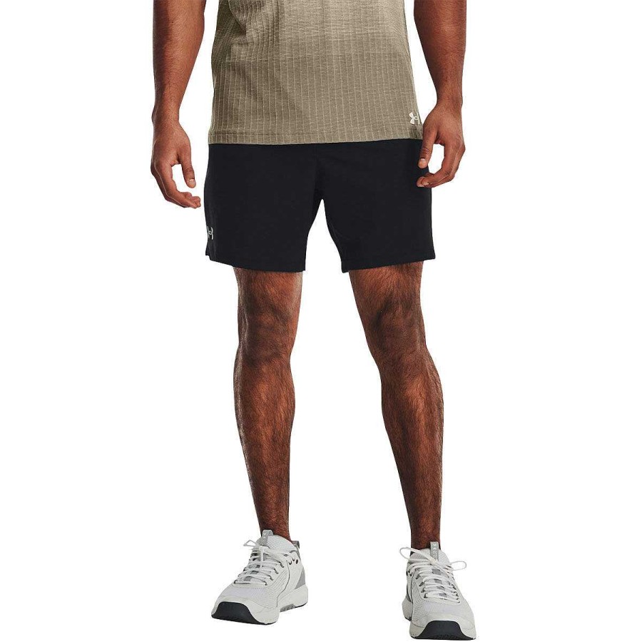 Men Under Armour Shorts | Under Armour Mens Ua Vanish Woven 6-Inch Shorts Black