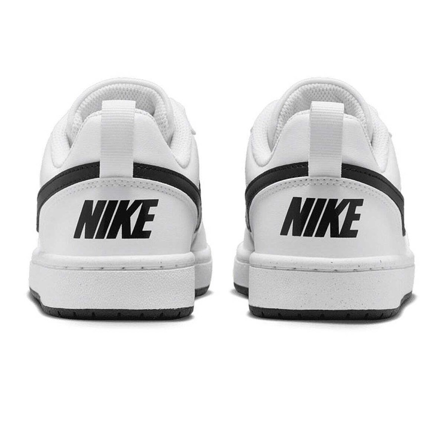 Kids Nike Girls Shoes | Nike Court Borough Low Recraft Gs Kids Casual Shoes White/Black