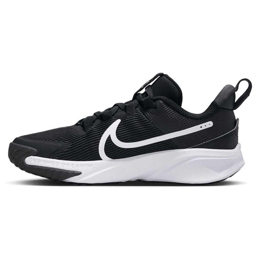 Kids Nike Training | Nike Star Runner 4 Next Nature Ps Kids Running Shoes Black/White