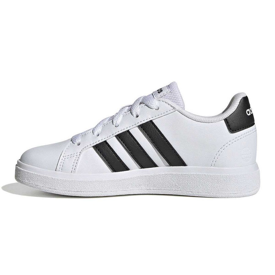 Kids adidas School Shoes | Adidas Grand Court 2.0 Kids Casual Shoes White/Black