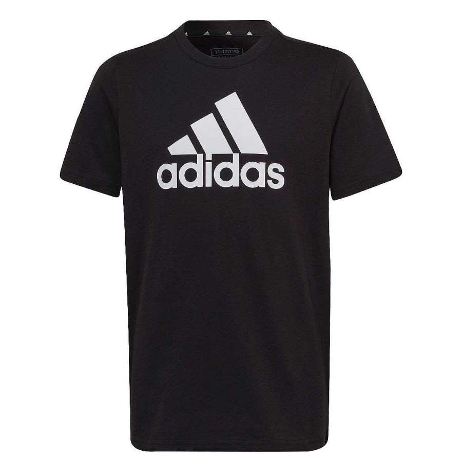 Kids adidas Activewear | Adidas Kids Essentials Big Logo Tee Black