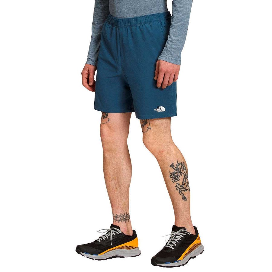 Men The North Face Track Pants | The North Face Mens Wander Shorts Blue