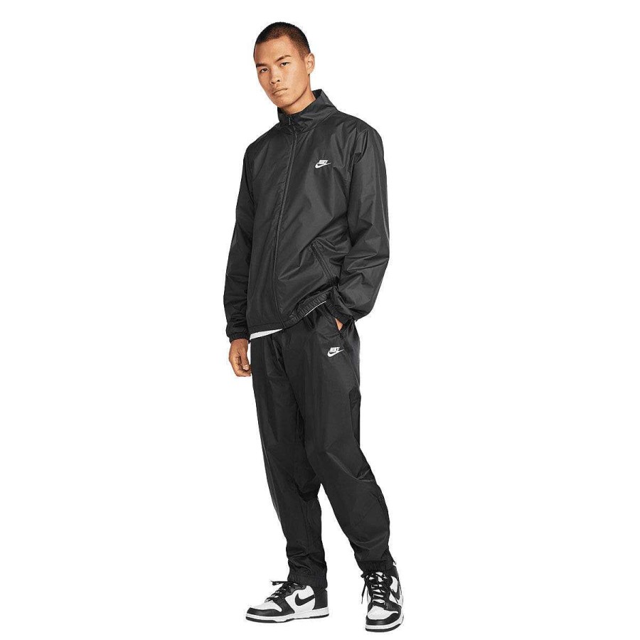 Men Nike Track Pants | Nike Mens Windrunner Woven Lined Pants Xl Black