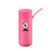 Kids FRANK GREEN Water Bottles | Frank Green Franksters Piper Ceramic Reusable 475Ml Bottle - Pink/Neo