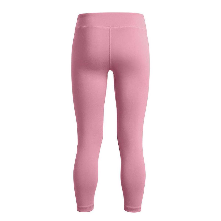 Kids Under Armour Tights | Under Armour Girls Motion Crop Tights Pink