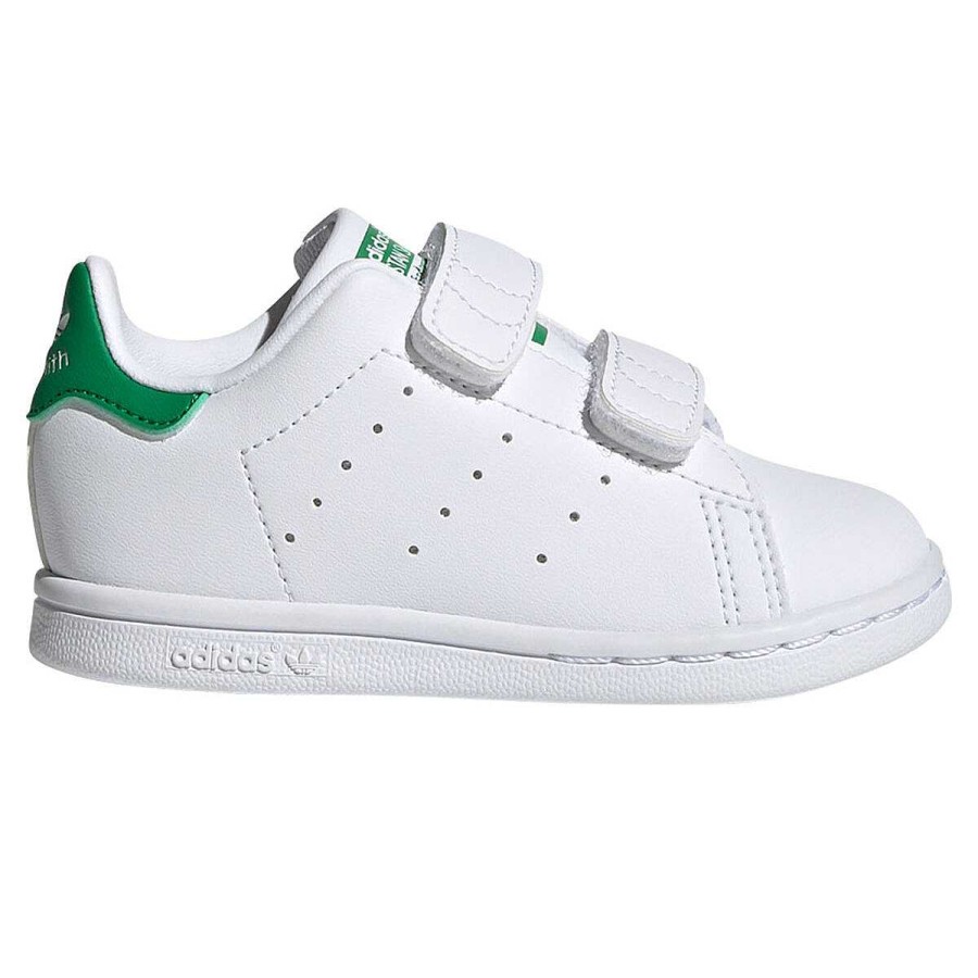 Kids adidas Originals Toddlers Shoes | Adidas Originals Stan Smith Toddlers Shoes White/Green