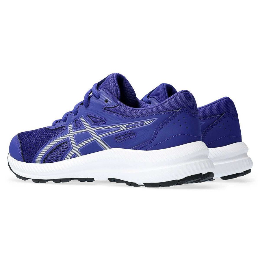 Kids Asics Training | Asics Contend 8 Gs Kids Running Shoes Purple/Aqua