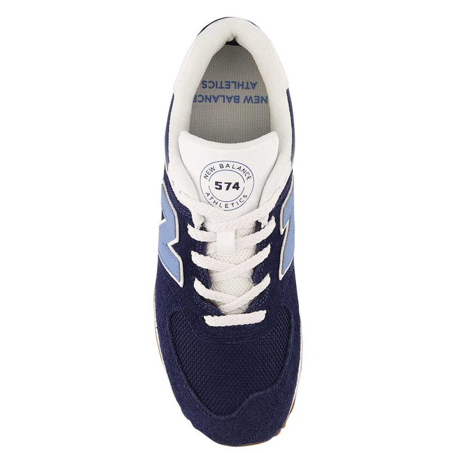 Kids New Balance Casual | New Balance 574 Gs Kids Casual Shoes Navy