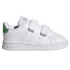 Kids adidas Sneakers | Adidas Advantage Court Toddlers Shoes White/Green