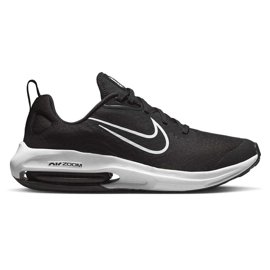 Kids Nike Running | Nike Air Zoom Arcadia Gs Kids Running Shoes Black/White