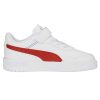 Kids PUMA Girls Shoes | Puma Court Ultra Ps Kids Casual Shoes White/Red