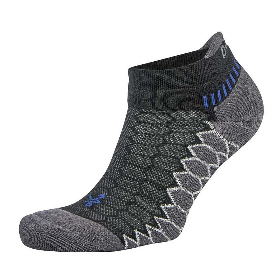 Men Balega Socks | Balega Silver No Show Socks Black