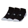 Men Under Armour Socks | Under Armour Kids Heatgear No Show Socks 3 Pack Black