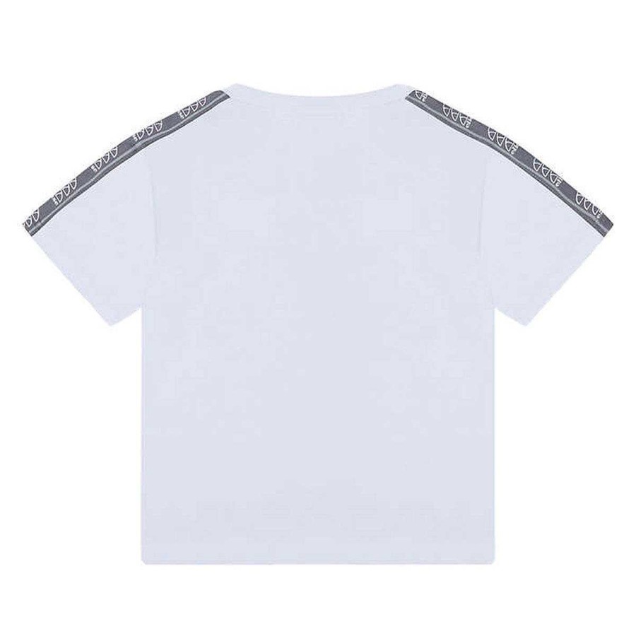 Kids Ellesse Tees & Tops | Ellesse Girls Credell Crop Tee White