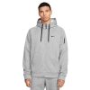 Men Nike Hoodies & Sweatshirts | Nike Mens Therma-Fit Full-Zip Hoodie Grey