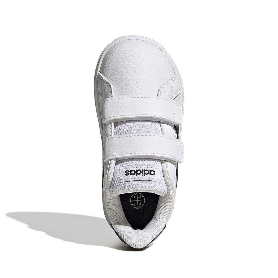 Kids adidas Casual | Adidas Grand Court 2.0 Toddlers Shoes White/Black