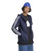 Men adidas Jackets | Addias Mens Essentials Fleece 3-Stripes Hoodie Navy