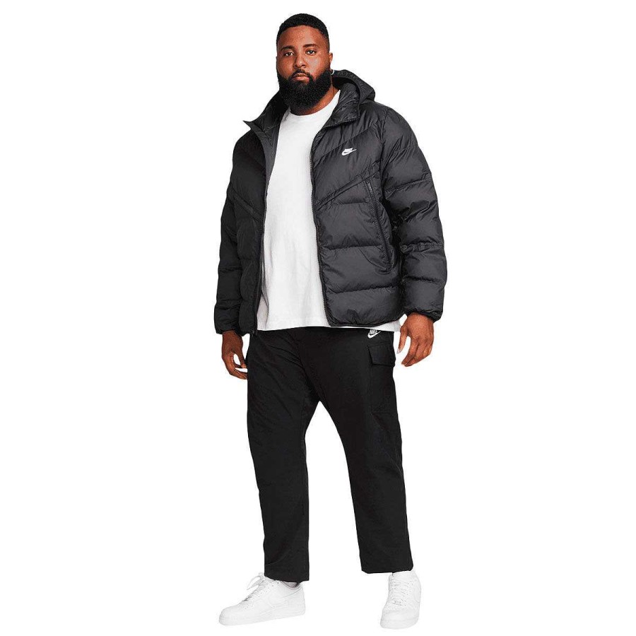 Men Nike Jackets | Nike Mens Sportswear Storm-Fit Windrunner Jacket Black