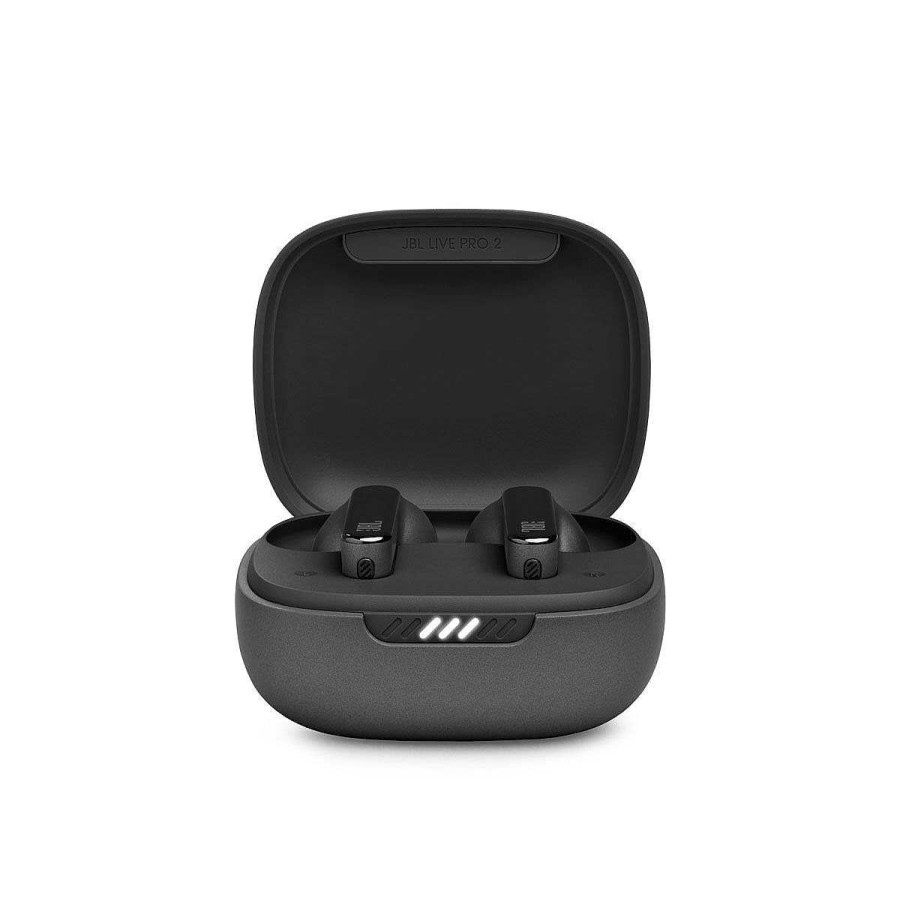 Men JBL Headphones | Jbl Live Pro 2 Tws Wireless Earphones Black