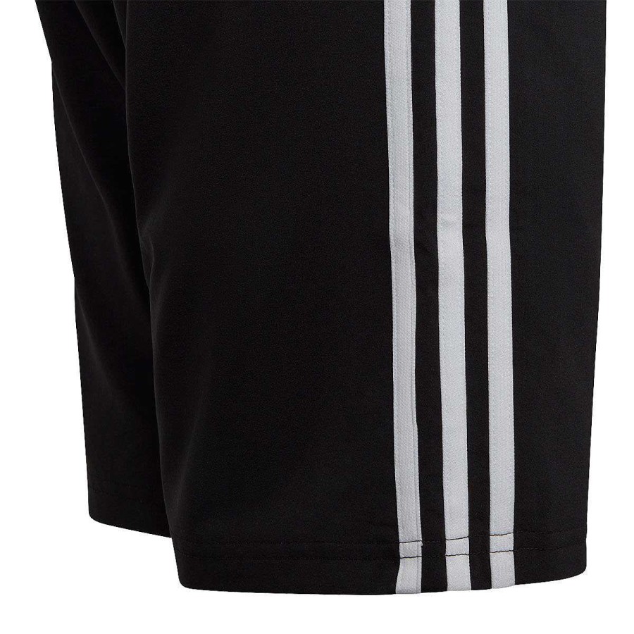 Kids adidas Shorts | Adidas Kids Essentials 3-Stripes Woven Shorts Black