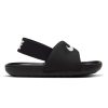 Kids Nike Toddlers Shoes | Nike Kawa Toddlers Slides Black / White