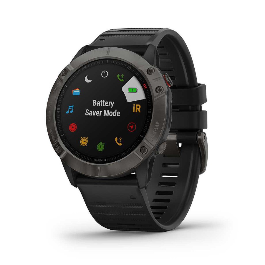 Men Garmin Watches And Trackers | Garmin Fenix 6X Sapphire Smartwatch