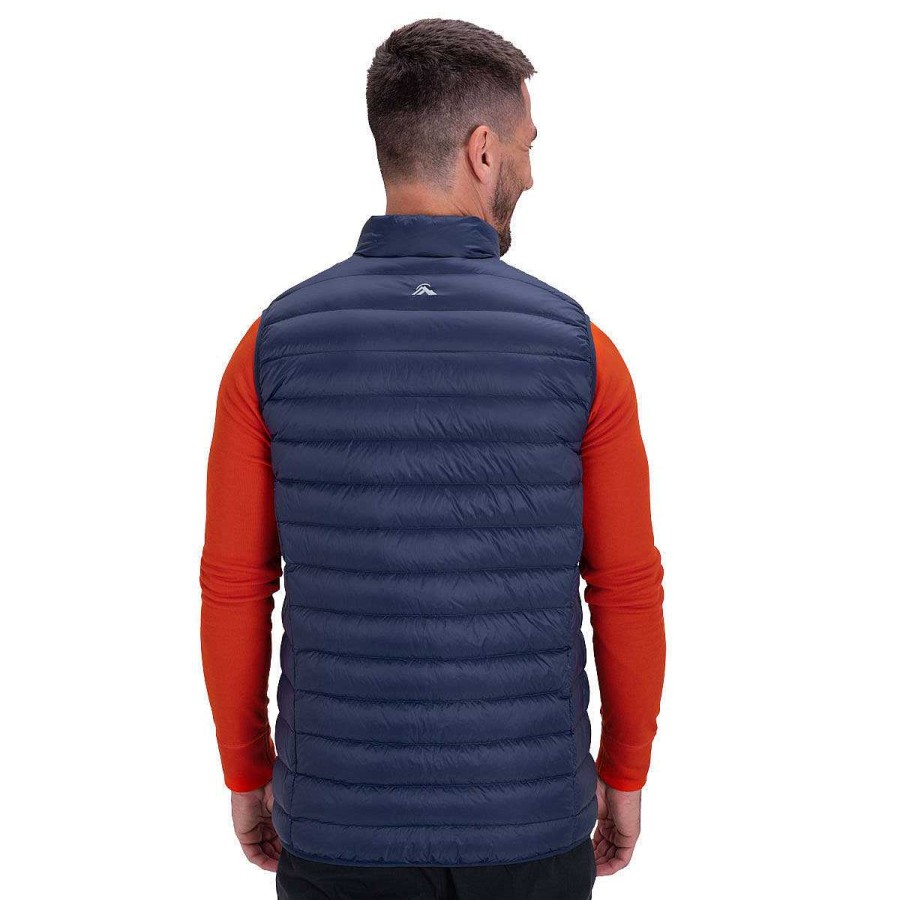 Men macpac Jackets | Macpac Mens Uber Light Down Vest Naval Academy