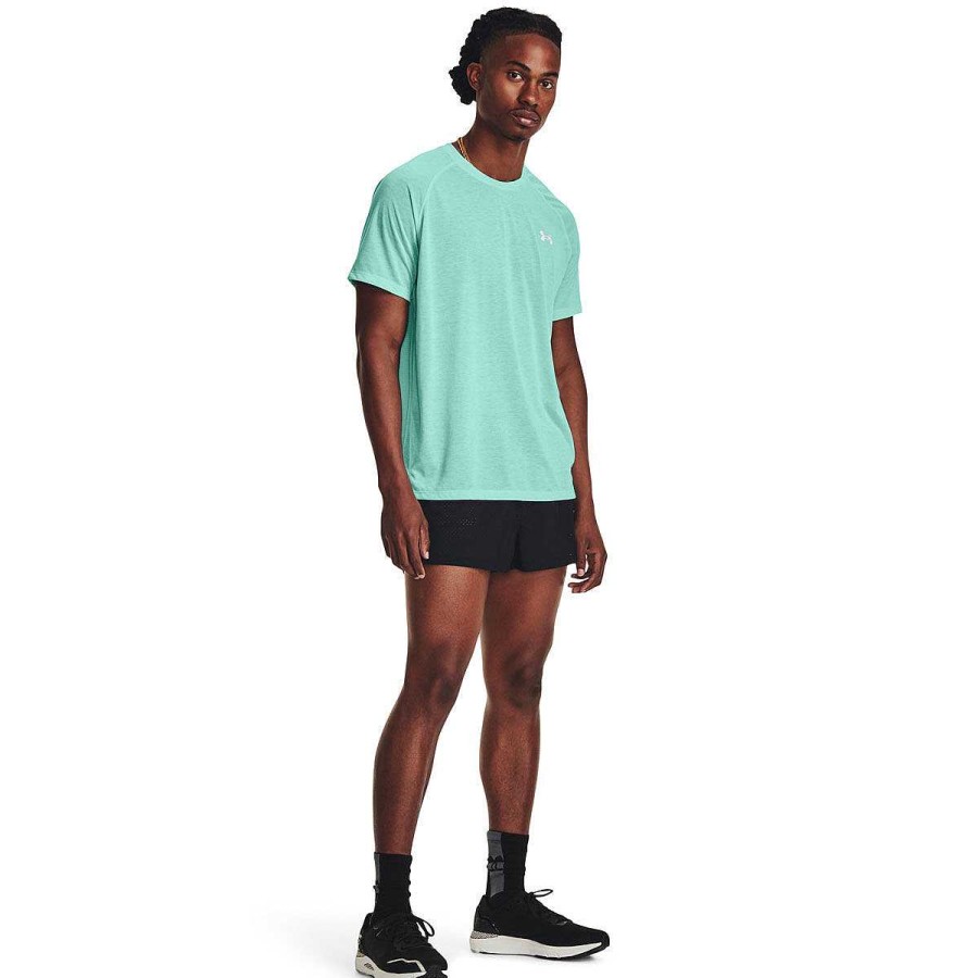 Men Under Armour Training | Under Armour Mens Streaker Run Tee Blue