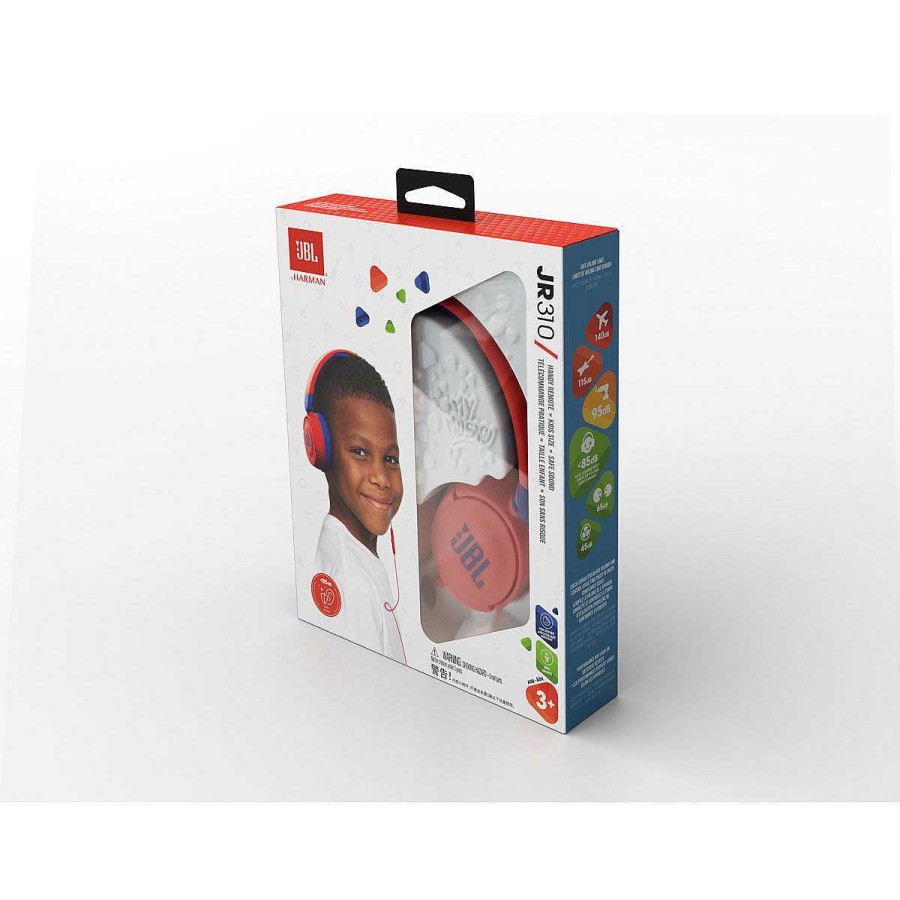 Men JBL Headphones | Jbl Jr310 Wired Kids Headphones Red