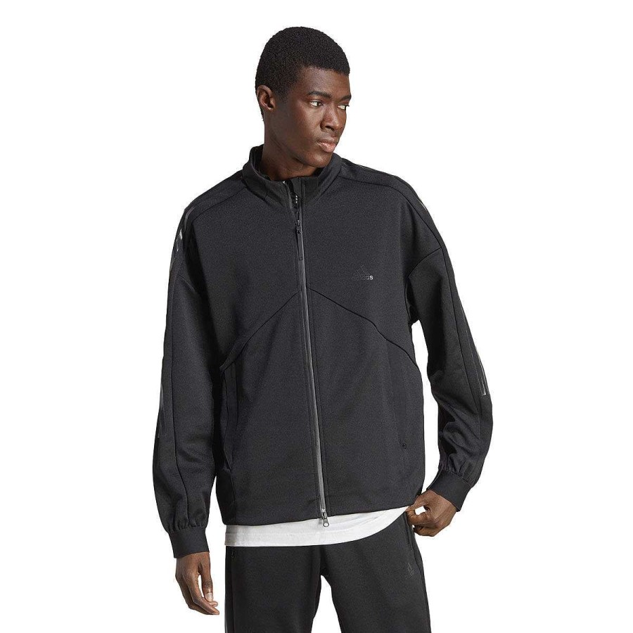 Men adidas Jackets | Adidas Mens Tiro Track Top Black