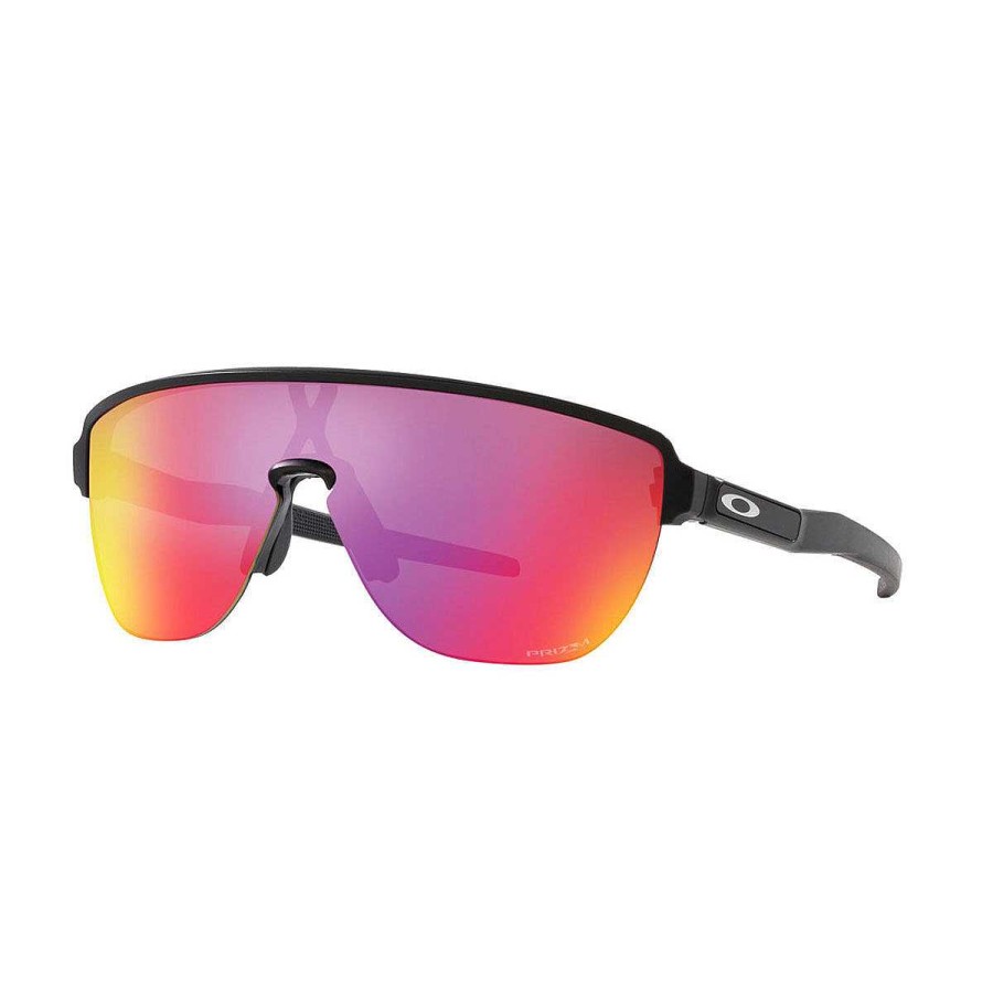 Men Oakley Sunglasses | Oakley Corridor Sunglasses - Matte Black With Prizm Road