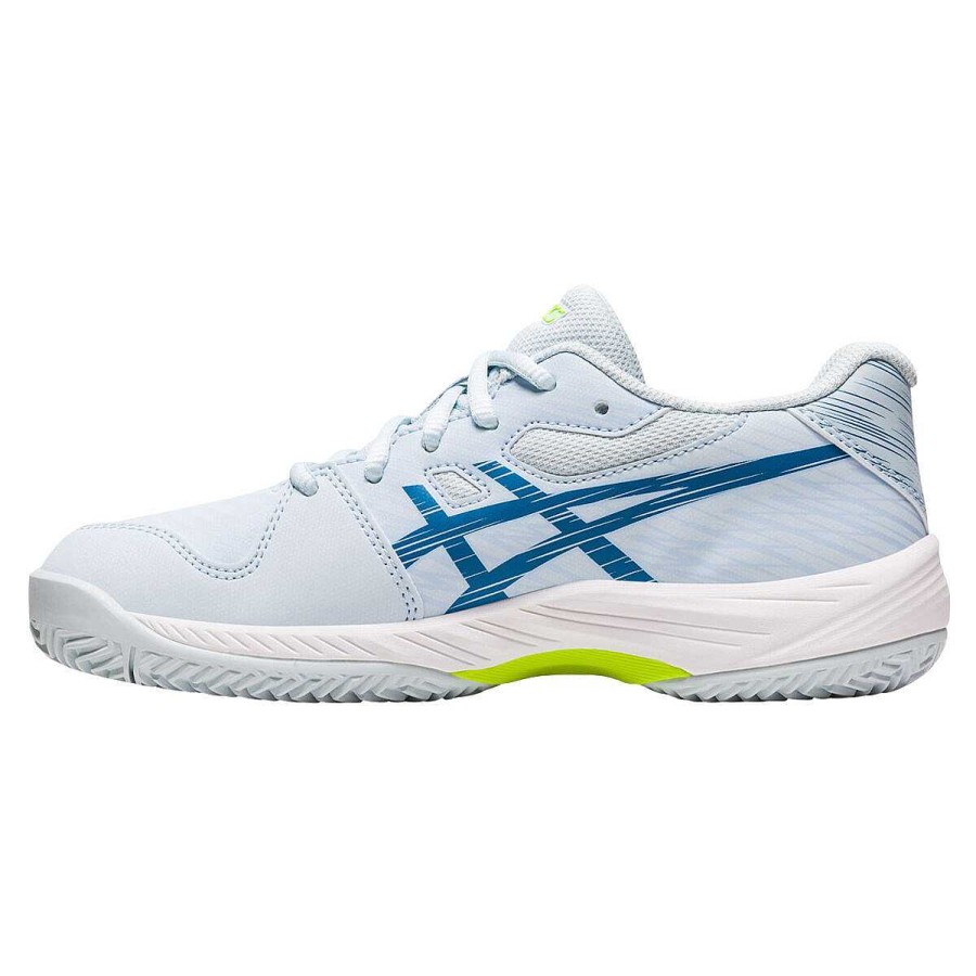 Kids Asics Girls Shoes | Asics Gel Game 9 Gs Kids Netball Shoes Blue/White