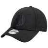 Men New Era Caps | Boston Celtics New Era Black On Black 9Forty Snapback