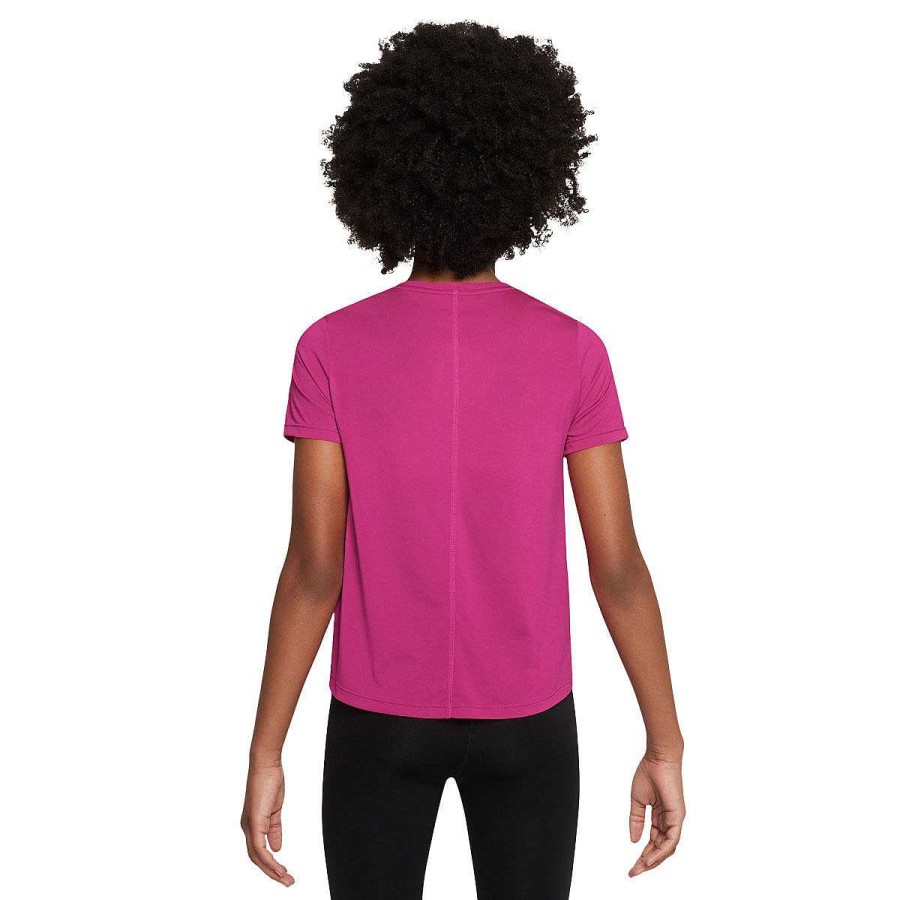 Kids Nike Activewear | Nike Girls Dri-Fit One Gx Tee Pink