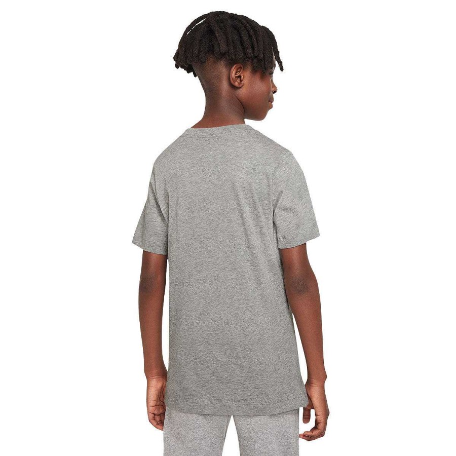 Kids Nike Activewear | Nike Sportswear Kids Core Brandmark 1 Tee Grey