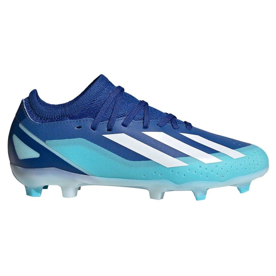 Kids adidas Football Boots | Adidas X Crazyfast .3 Kids Football Boots Blue/White