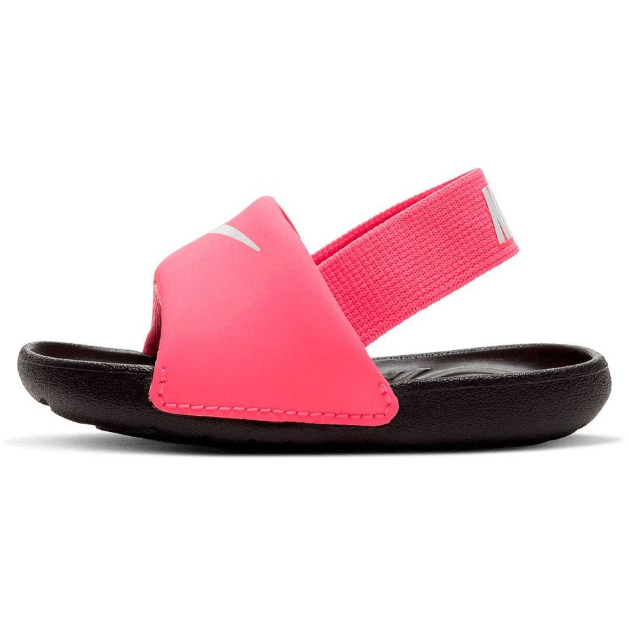 Kids Nike Slides And Thongs | Nike Kawa Toddlers Slides Pink/White