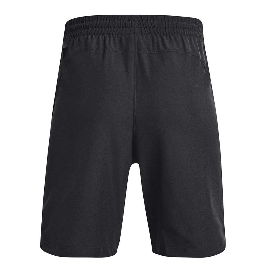 Kids Under Armour Shorts | Under Armour Project Rock Boys Woven Shorts Black