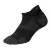 Men 2XU Socks | 2Xu Vectr Cushion No Show Socks Black