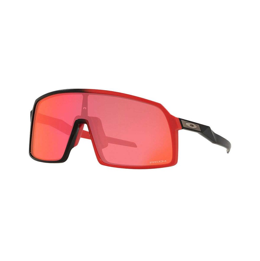 Men Oakley Sunglasses | Oakley Sutro Sunglasses - Matte Black Redline With Prizm Trail Torch