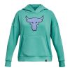 Kids Under Armour Hoodies & Sweatshirts | Under Armour Girls Project Rock Brahma Bull Hoodie Green